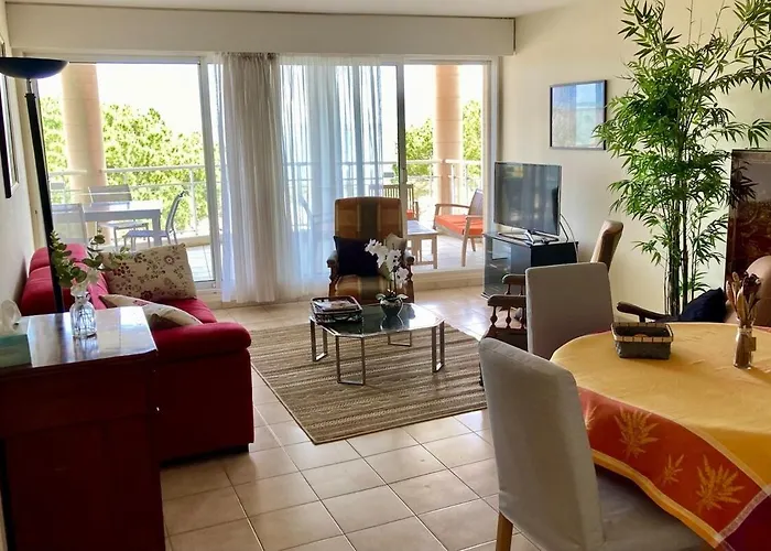 T3 Vue Grande Terrasse Lägenhet Arcachon